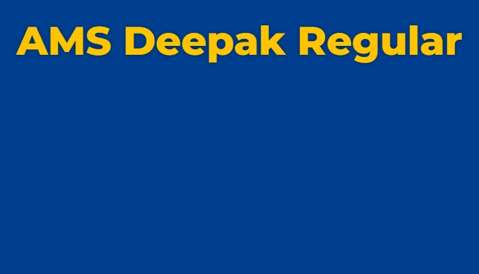 ams deepak regular hindi ams calligraphy