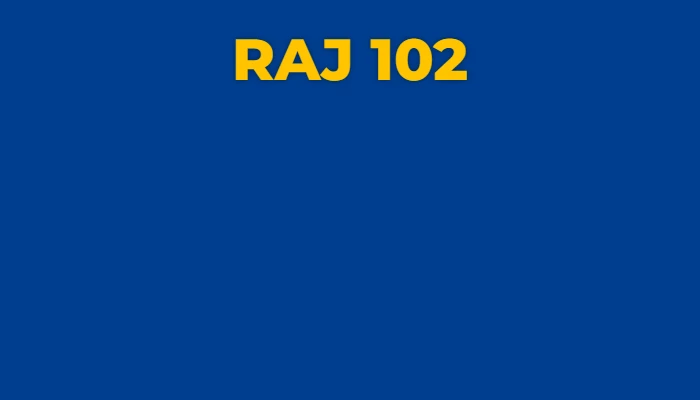 RAJ 102