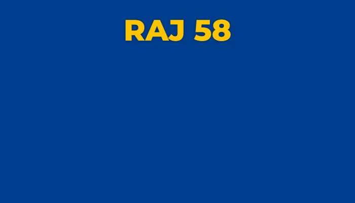RAJ 58